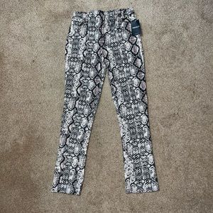 Forever 21 snakeskin pants